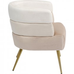 Fauteuil Sandwich crème