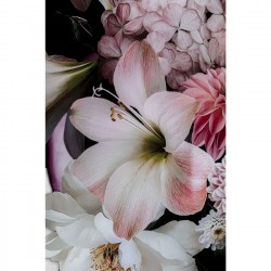 Tableau en verre Flowery Beauty 80x120