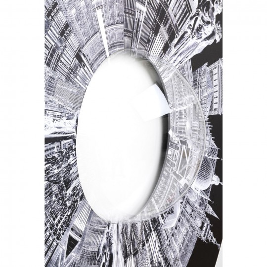 Objet mural City Pupil Ø160cm