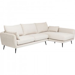 Canapé d angle Amalfi droite crème 275cm