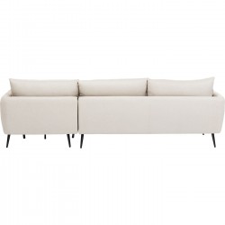 Canapé d angle Amalfi droite crème 275cm