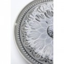 Assiette Sicilia Mandala gris Ø21