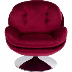 Fauteuil pivotant Cosy berry