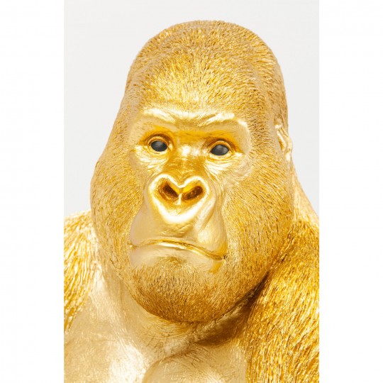 Peça Decorativa Monkey Gorilla Side XL Gold