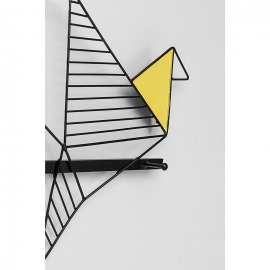 Garderobe murale Origami Bird 114cm