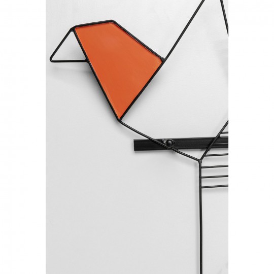 Garderobe murale Origami Bird 114cm