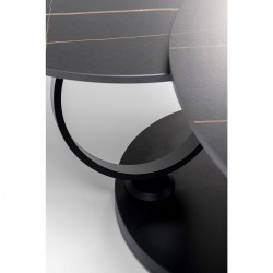 Table basse Beverly noir 133x80cm