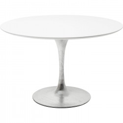 Plateau de table Invitation rond blanc Ø120cm