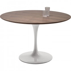 Plateau de table Invitation rond noyer Ø120cm