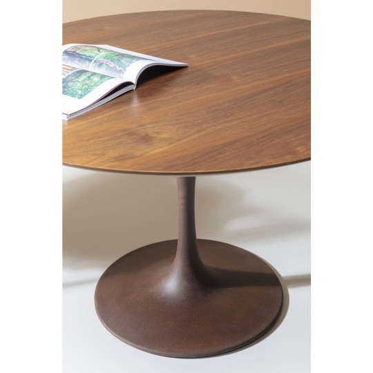 Tampo de mesa Invitation Round Walnut Ø120cm
