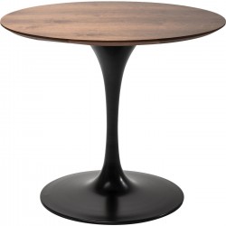 Plateau de table Invitation rond noyer Ø90cm