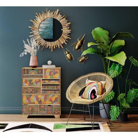 Almofada Waves Multi 45x45cm