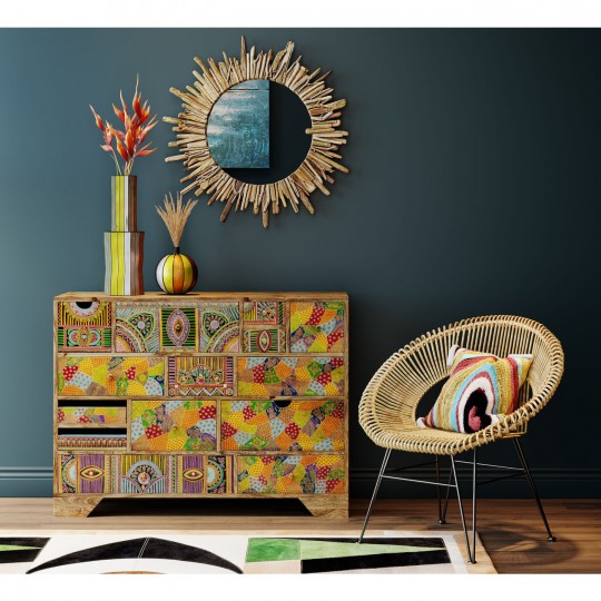 Almofada Waves Multi 45x45cm