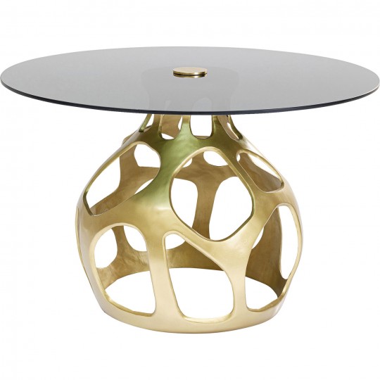 Table Volcano doré Ø120cm Table Volcano doré Ø120cm