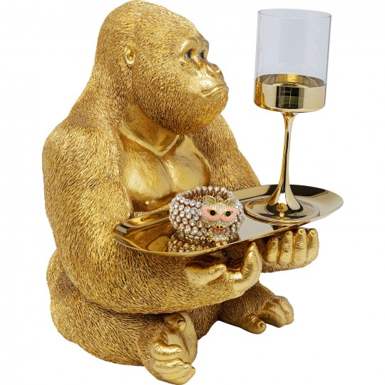 Figurine décorative Gorilla Butler