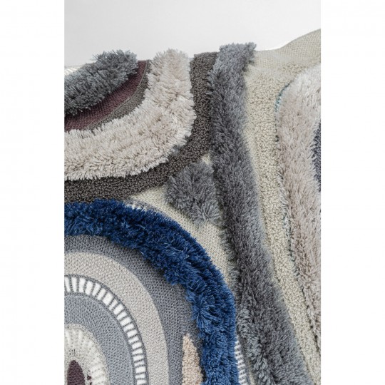 Coussin Lava gris 45x45cm