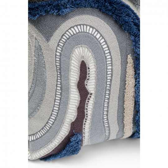 Coussin Lava gris 45x45cm