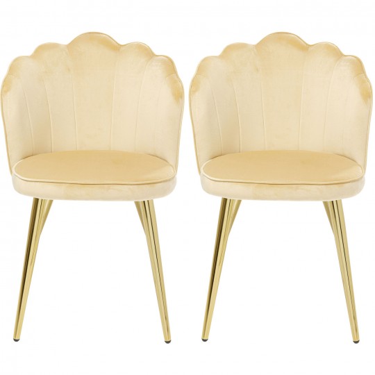 Chaise Princess beige (2/set)