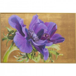 Tableau ancadré Violet 100x150cm