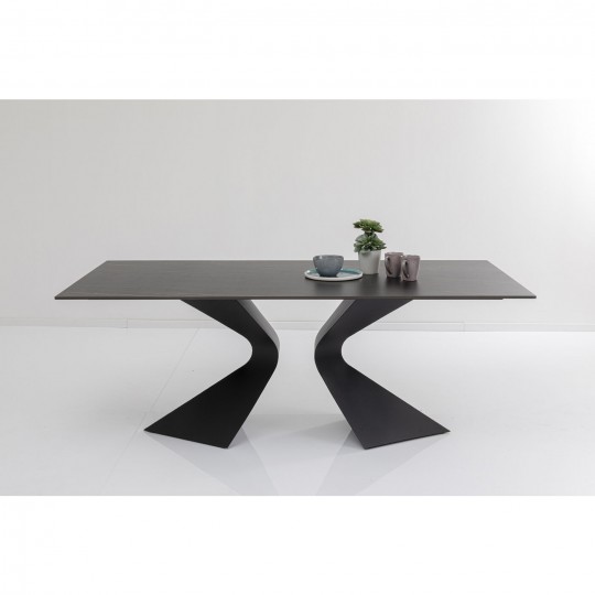 Mesa Gloria Black  200x100 cm