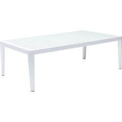 Table basse Tiki blanc