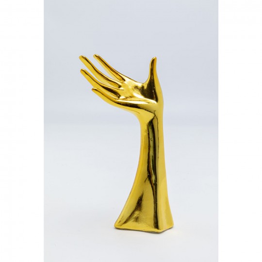 Guarda-joias Hand Gold 10x20 cm