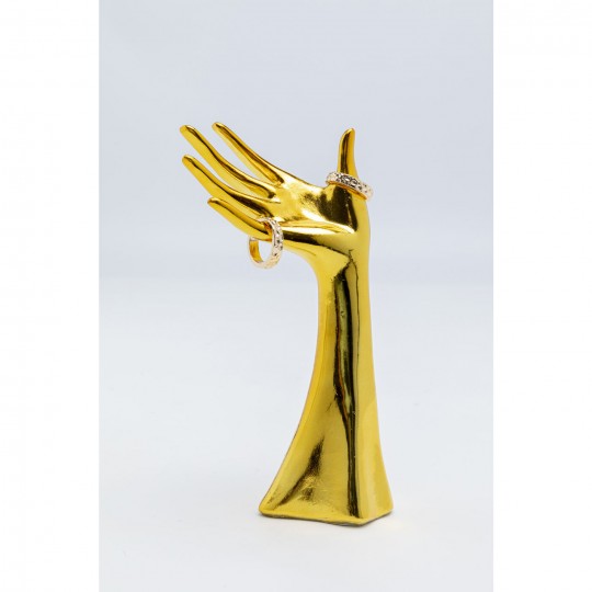 Guarda-joias Hand Gold 10x20 cm