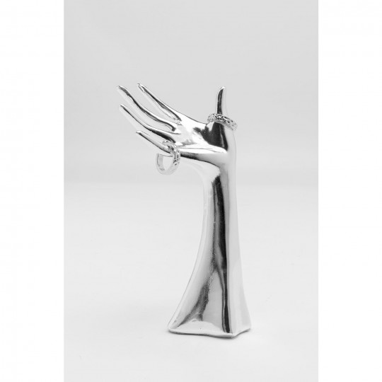 Guarda-joias Hand Silver 10x20 cm