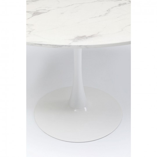 Mesa Schickeria Marbleprint White Ø80 cm Mesa Schickeria Marbleprint White Ø80 cm