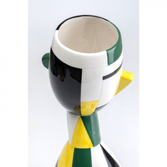 Vaso Decorativo Happy Face 43 cm