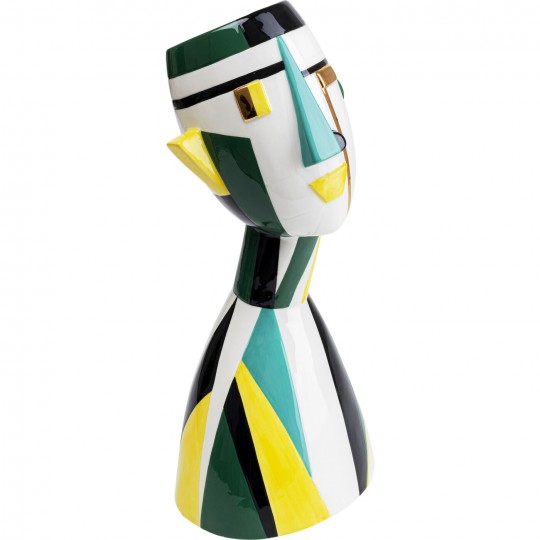 Vaso Decorativo Happy Face 43 cm