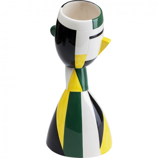 Vaso Decorativo Happy Face 43 cm