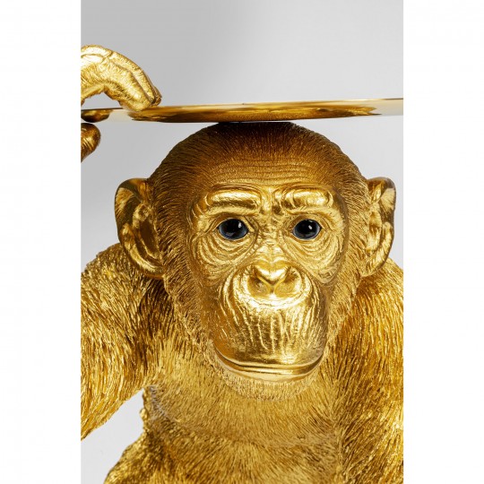 Peça Decorativa Butler Playing Chimp Gold 52 cm Peça Decorativa Butler Playing Chimp Gold 52 cm