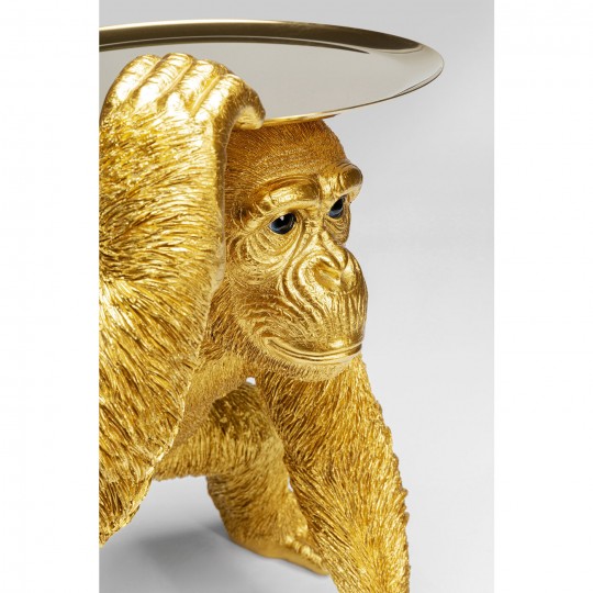Peça Decorativa Butler Playing Chimp Gold 52 cm Peça Decorativa Butler Playing Chimp Gold 52 cm