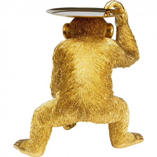 Peça Decorativa Butler Playing Chimp Gold 52 cm Peça Decorativa Butler Playing Chimp Gold 52 cm