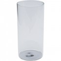 Verre à eau Electra argenté
