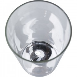 Verre à eau Electra argenté