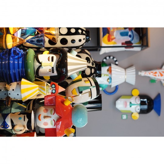 Vaso Decorativo Puppet Boy 36 cm