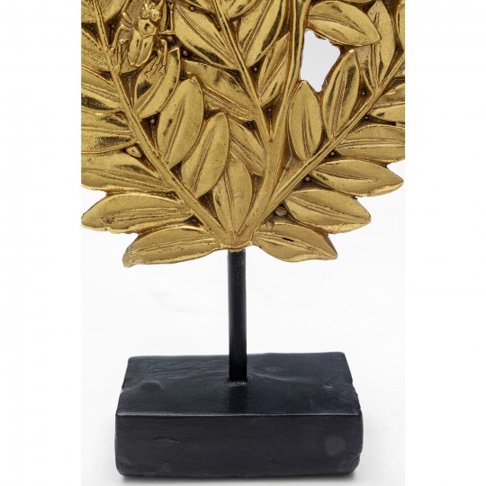 Peça Decorativa Leaves Gold 30 cm