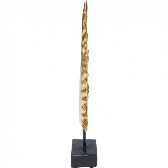 Objet décoratif Leaves doré 30cm