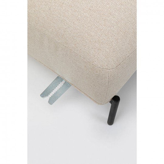 Elemento de canto direito pequeno Chiara Cream 76 cm Elemento de canto direito pequeno Chiara Cream 76 cm