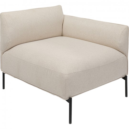 Elemento de canto direito pequeno Chiara Cream 76 cm Elemento de canto direito pequeno Chiara Cream 76 cm