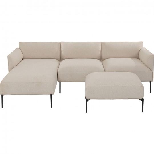 Elemento de canto direito pequeno Chiara Cream 76 cm Elemento de canto direito pequeno Chiara Cream 76 cm