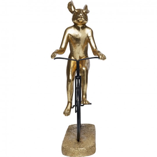 Peça Decorativa Cyclist Rabbit 39 cm
