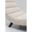 Chaise longue Balou crème 190cm