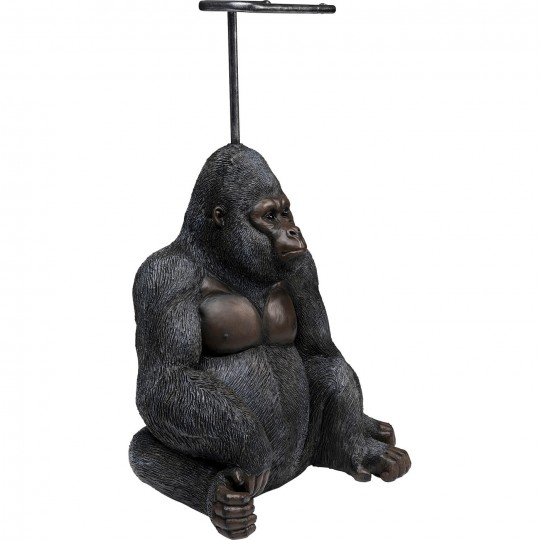 Suporte de papel higiénico Sitting Monkey Gorilla 51 cm