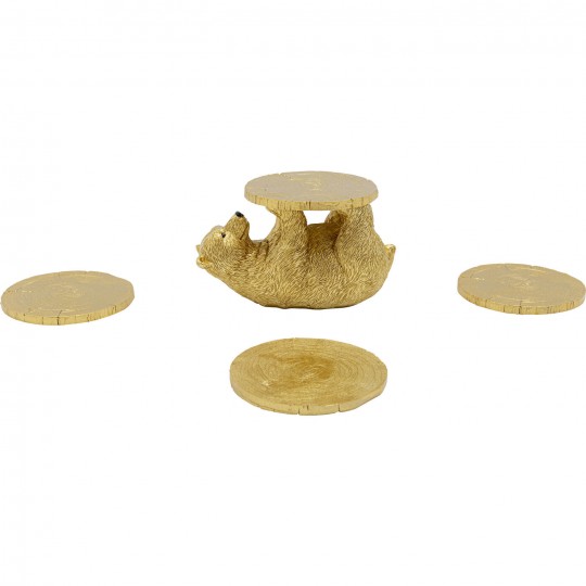 Peça decorativa Playing Bear 7 cm