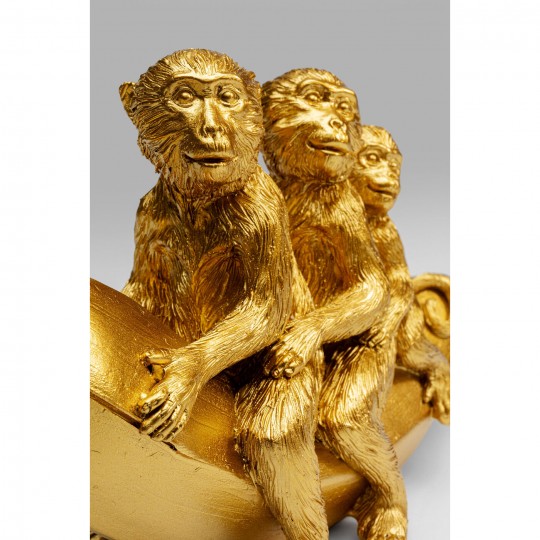 Peça decorativa Banana Ride 12 cm