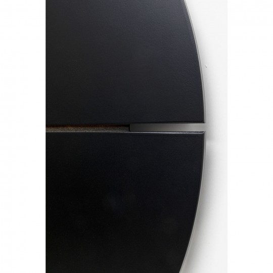 Relógio de parede Andrea Preto 60 cm Ø