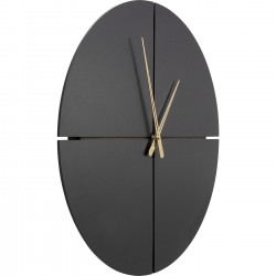 Horloge murale Andrea noir Ø60cm
